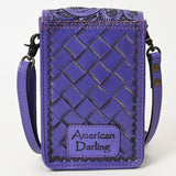 ADBG1448 Cellphone Holder Genuine Western Leather Women Bag