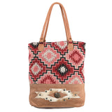 OHV264 Tote Upcycled Canvas Ladies Bag