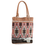 OHV277 Tote Upcycled Canvas Ladies Bag