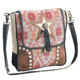 OHV308 Crossbody Upcycled Canvas Ladies Bag