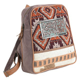 OHV312 Backpack Upcycled Canvas Ladies Bag