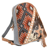 OHV323 Backpack Upcycled Canvas Ladies Bag