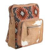 OHV362 Backpack Upcycled Canvas Ladies Bag