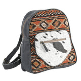 OHV372 Backpack Upcycled Canvas Ladies Bag