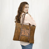 ADBGA479 Tote Hand Tooled Genuine Leather Women Bag Western Handbag Purse