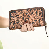 OHA129 Clutch Genuine Leather women bag western Bag