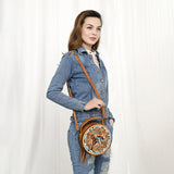 ADBG1457 Canteen Genuine Western Leather Women Bag