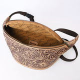 ADBGZ829 Fanny Pack Genuine Western Leather Women Bag