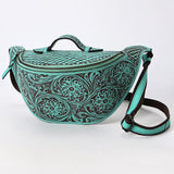 ADBGZ829 Fanny Pack Genuine Western Leather Women Bag