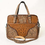 ADBG1183 Tote Hand Tooled Genuine Western Leather Women Bag