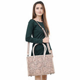 ADBG1131 Tote Hand Tooled Genuine Western Leather Women Bag