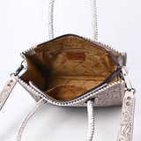 ADBG1131 Tote Hand Tooled Genuine Western Leather Women Bag