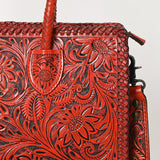 ADBG1131 Tote Hand Tooled Genuine Western Leather Women Bag