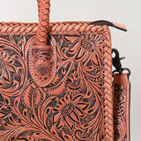 ADBG1131 Tote Hand Tooled Genuine Western Leather Women Bag