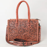 ADBG1131 Tote Hand Tooled Genuine Western Leather Women Bag