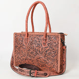 ADBG1131 Tote Hand Tooled Genuine Western Leather Women Bag