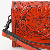 ADBG1132 Wristlet Genuine Western Leather Women Bag