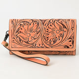 ADBG1132 Wristlet Genuine Western Leather Women Bag