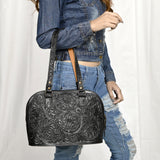 ADBG1139 Tote Hand Tooled Genuine Western Leather Women Bag