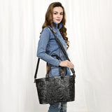 ADBG1141 Tote Hand Tooled Genuine Western Leather Women Bag