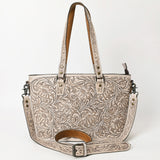 ADBG1141 Tote Hand Tooled Genuine Western Leather Women Bag