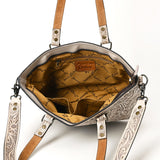 ADBG1141 Tote Hand Tooled Genuine Western Leather Women Bag