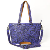 ADBG1141 Tote Hand Tooled Genuine Western Leather Women Bag