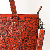 ADBG1141 Tote Hand Tooled Genuine Western Leather Women Bag