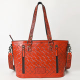 ADBG1141 Tote Hand Tooled Genuine Western Leather Women Bag