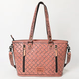 ADBG1141 Tote Hand Tooled Genuine Western Leather Women Bag