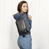 ADBG1234 Wristlet Genuine Western Leather Women Bag