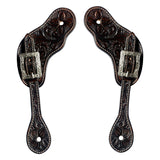 BER409-Western American Leather Spur Strap