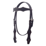 BER411-Western Leather Headstall