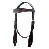 BER412-Western Leather Headstall