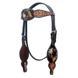 BER452-Western Leather Headstall