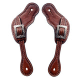 BER459-Western American Leather Spur Strap