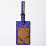 ADBG1462 Card Holder Hand Tooled Genuine Western Leather Women Bag