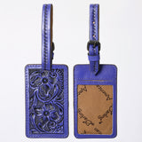 ADBG1462 Card Holder Hand Tooled Genuine Western Leather Women Bag