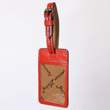 ADBG1462 Card Holder Hand Tooled Genuine Western Leather Women Bag