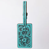 ADBG1462 Card Holder Hand Tooled Genuine Western Leather Women Bag