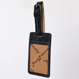 ADBG1462 Card Holder Hand Tooled Genuine Western Leather Women Bag