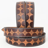 BEG117-Western Leather Belt