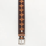 BEG117-Western Leather Belt