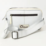 OHG184 Fanny Pack Genuine Leather women bag western Bag