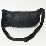 OHG186 Fanny Pack Genuine Leather women bag western Bag