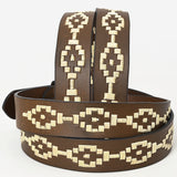 BEG124-Western Leather Belt