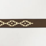 BEG124-Western Leather Belt