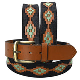 BEG129-Western Leather Belt