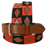 BEG133-Western Leather Belt