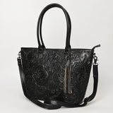 ADBG1480 Tote Hand Tooled Genuine Western Leather Women Bag